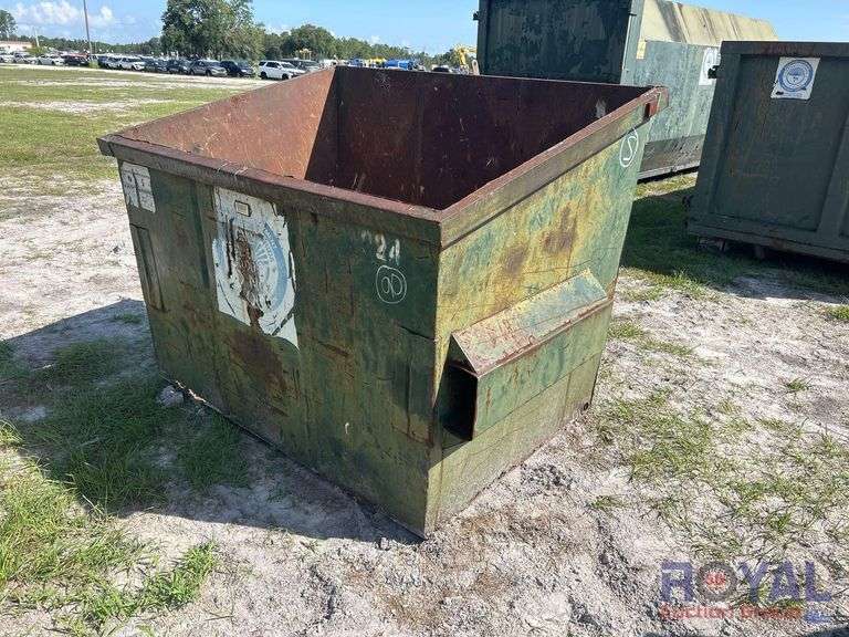 6 Yard Commercial Dumpster