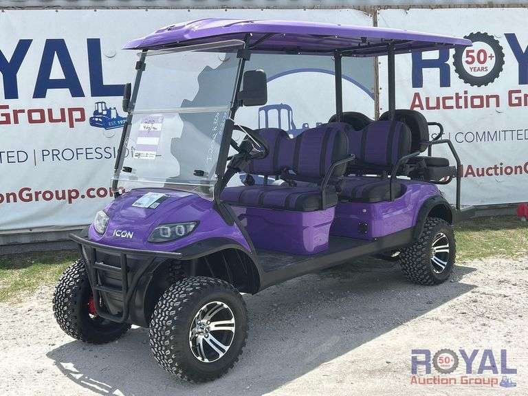 2024 Icon LT-A617.4+2G Electric Golf Cart