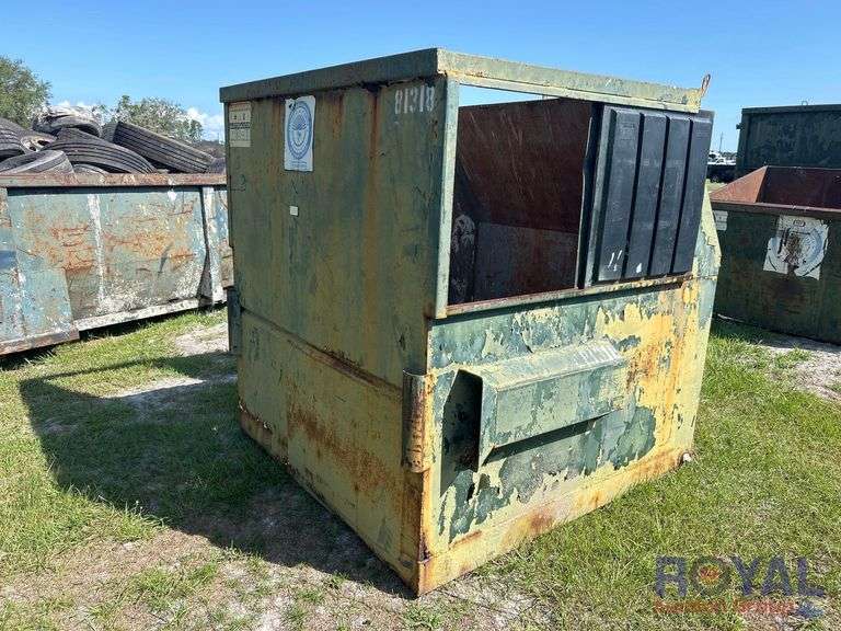 8 Yard Commercial Dumpster