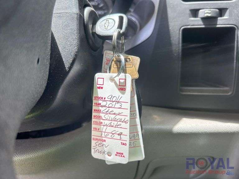 2013 Chevrolet Silverado 2500HD 4x4 Crew Cab Knapheide  Service Truck