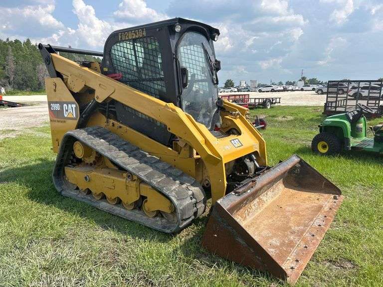 2015 Caterpillar 299D2 High Flow Compact Track Loader Skid Steer