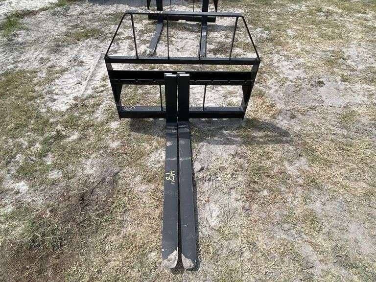 2025 Kivel 48in Forks and Frame Skid Steer Attachment