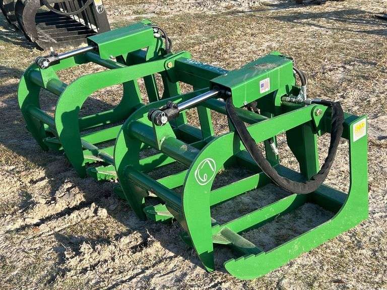2025 JMR 72in Grapple Rake Tractor Loader Attachment