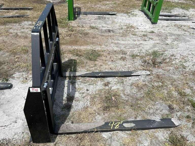 2025 Kivel 48in Forks and Frame Skid Steer Attachment