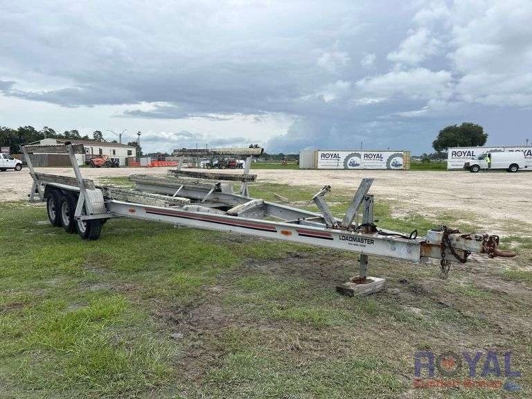 Load Master 27ft Tri-Axle Boat Trailer