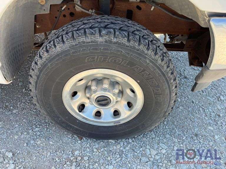 2004 Ford F-250 4x4 Crew Cab Mechanics Truck