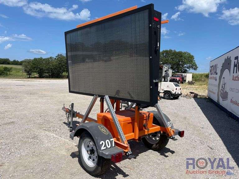 2021 Ver-Mac PCMS-3812 Solar S/A Towable Trailer Message Board