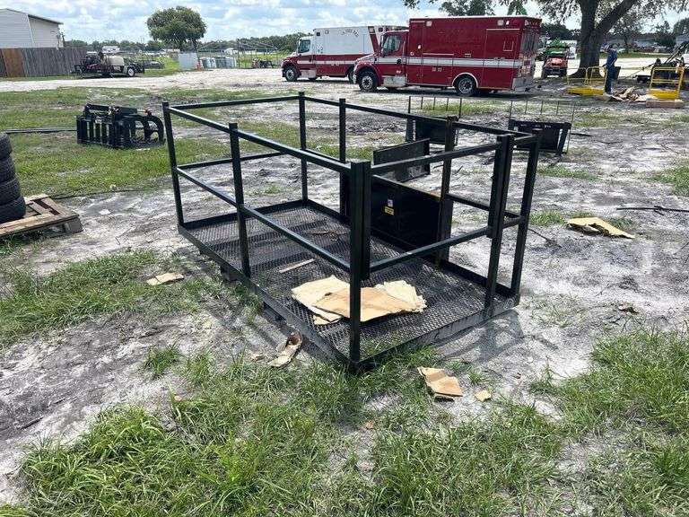 2025 Man Basket Forklift Attachment