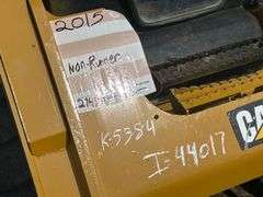 2015 Caterpillar 299D2 High Flow Compact Track Loader Skid Steer