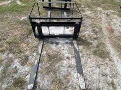 2025 Kivel 48in Forks and Frame Skid Steer Attachment