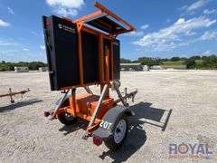 2021 Ver-Mac PCMS-3812 Solar S/A Towable Trailer Message Board