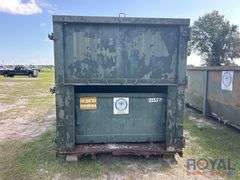 20 Yd. Roll-Off Compactor Container Dumpster