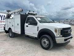 2018 Ford F-550 4x4 Summit 4416 4,000LB Crane Mechanics Truck