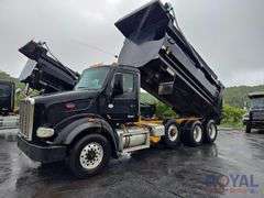 2017 Peterbilt 567 Tri-Axle Dump Truck