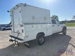 2017 Dodge Ram 4500 4x4 Crew Cab Reading Service Truck