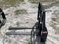 2025 Kivel 48in Forks and Frame Skid Steer Attachment