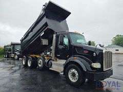2017 Peterbilt 567 Tri-Axle Dump Truck