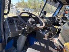 2014 Crane Carrier Low Entry New Way 31Yd Side Loader Garbage Truck