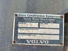 2007 Volvo SD70D Smooth Drum Vibratory Dirt Compactor