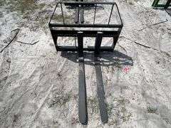 2025 Kivel 48in Forks and Frame Skid Steer Attachment