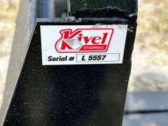 2025 Kivel 48in Forks and Frame Skid Steer Attachment