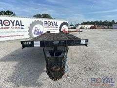 2005 Trail King TK24LP 15 Ton T/A Tag-Along Dovetail Flatbed Trailer