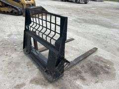 Caterpillar 48in Forks and Frame Skid Steer Attachment