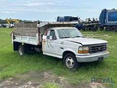 1996 Ford F-350 Mason Dump Truck