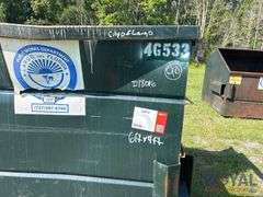 4 Yard Commercial Dumpster