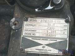 2004 Takeuchi TB125 Mini Excavator
