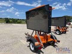 2021 Ver-Mac PCMS-3812 Solar S/A Towable Trailer Message Board
