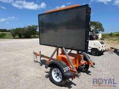 2021 Ver-Mac PCMS-3812 Solar S/A Towable Trailer Message Board