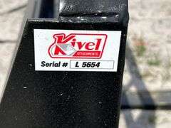 2025 Kivel 48in Forks and Frame Skid Steer Attachment