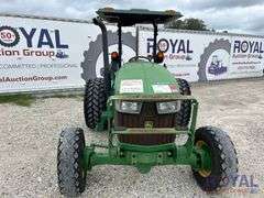 2015 John Deere 5065E 67HP 4WD Utility Tractor