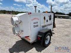 2014 Therm Dynamics TD400 Towable Flameless Heater Trailer