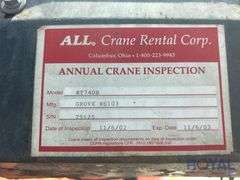 1991 Grove RT740B 40-Ton All-Terrain Crane