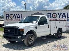 2008 Ford F-250 4x4 Reading Service Truck with Liftgate