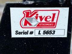 2025 Kivel 48in Forks and Frame Skid Steer Attachment