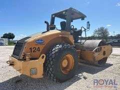 2014 Case SV212 Smooth Drum Vibratory Dirt Compactor
