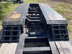 1996 Eager Beaver 50 Ton Tri-Axle RGN Lowboy Trailer