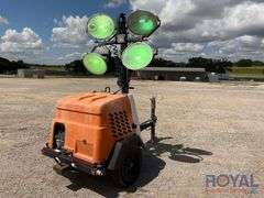 2018 Generac MLT6SM-STD3 6kW Towable Light Tower