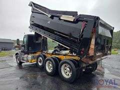 2017 Peterbilt 567 Tri-Axle Dump Truck