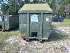 20 Yd. Roll-Off Compactor Container Dumpster