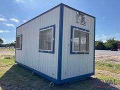Blue Concrete Test Shed