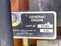 1995 Generac 2000 Series Generator Set
