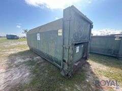 20 Yd. Roll-Off Compactor Container Dumpster