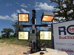 2018 Terex RL4 4000W Towable Light Tower
