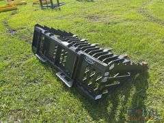 Titan 72in Rock Bucket Skid Steer Attachment