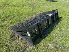 Titan 72in Rock Bucket Skid Steer Attachment