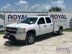 2013 Chevrolet Silverado 2500HD 4x4 Crew Cab Knapheide  Service Truck